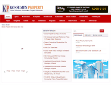 Tablet Screenshot of konsumenproperti.com